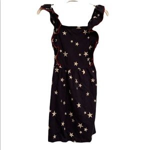 Carter’s Kid size 6/6x patriotic red, white and blue with AOP stars dress